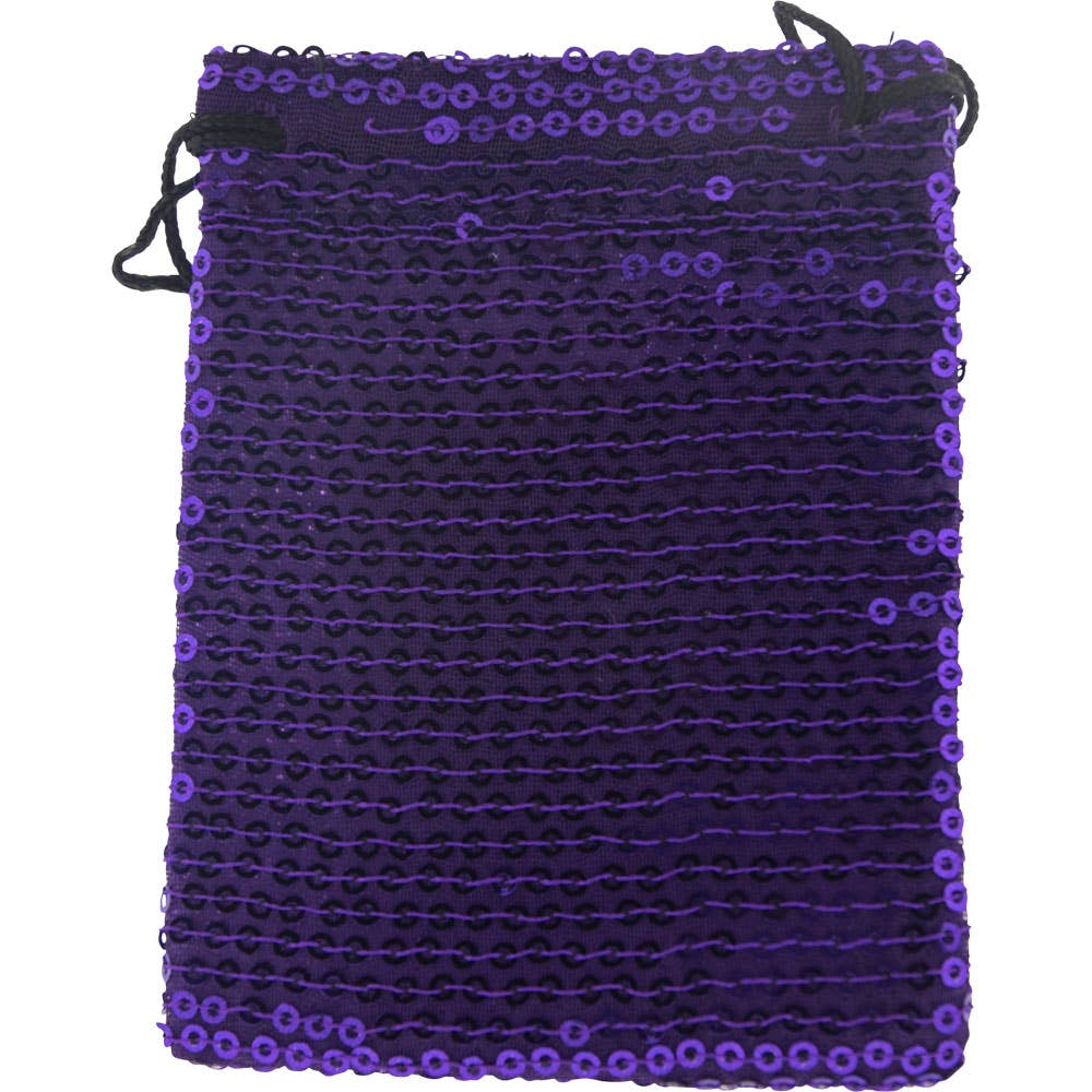 Sequin Pouch Assorted Colors