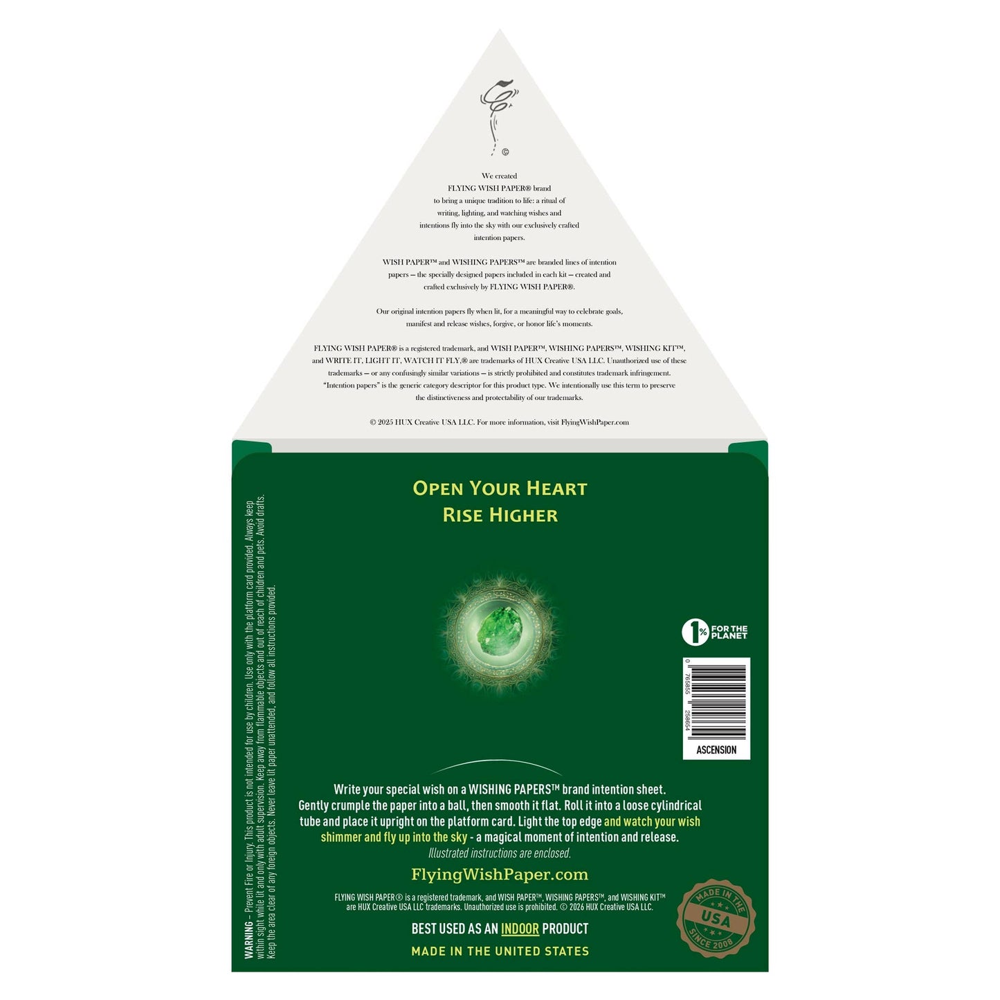 Ascension - Wish Paper™ Gift Kit – Chakra & Spiritual Rise