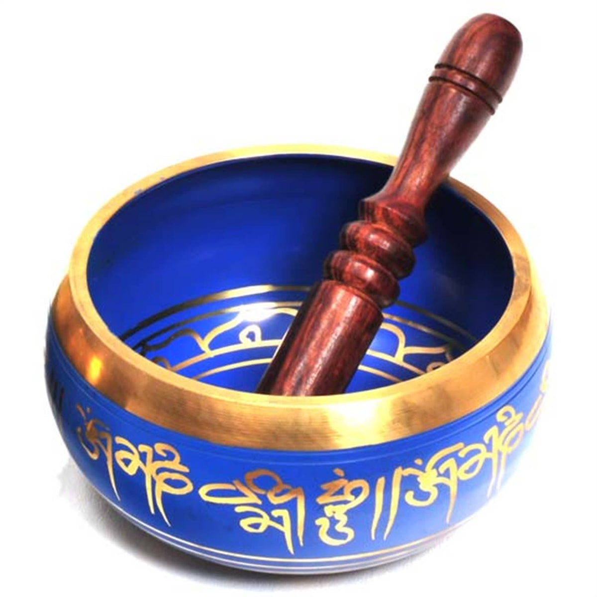 Singing Bowl 88 - Brass Blue Tibet OM 5.5"