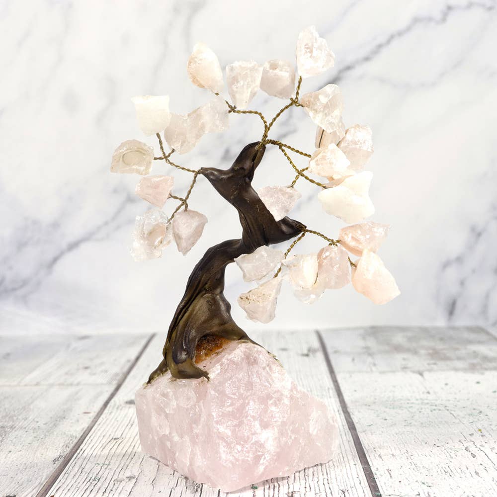 Rose Quartz Tree (Mini) - Brazilian Rose Quartz