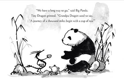 Big Panda and Tiny Dragon Boxed Card Set (Set of 20)