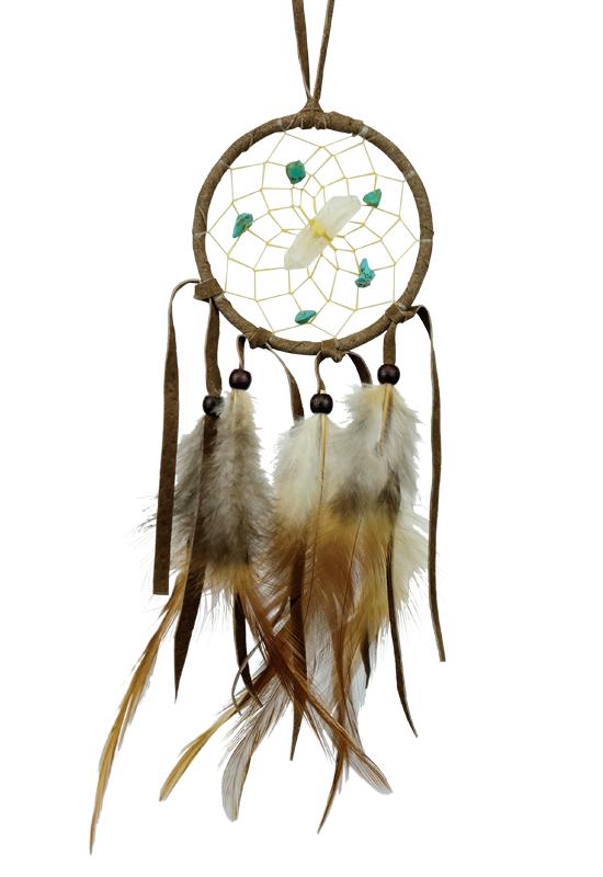 Dream Catcher - Brown Vision Seeker: 2.5"