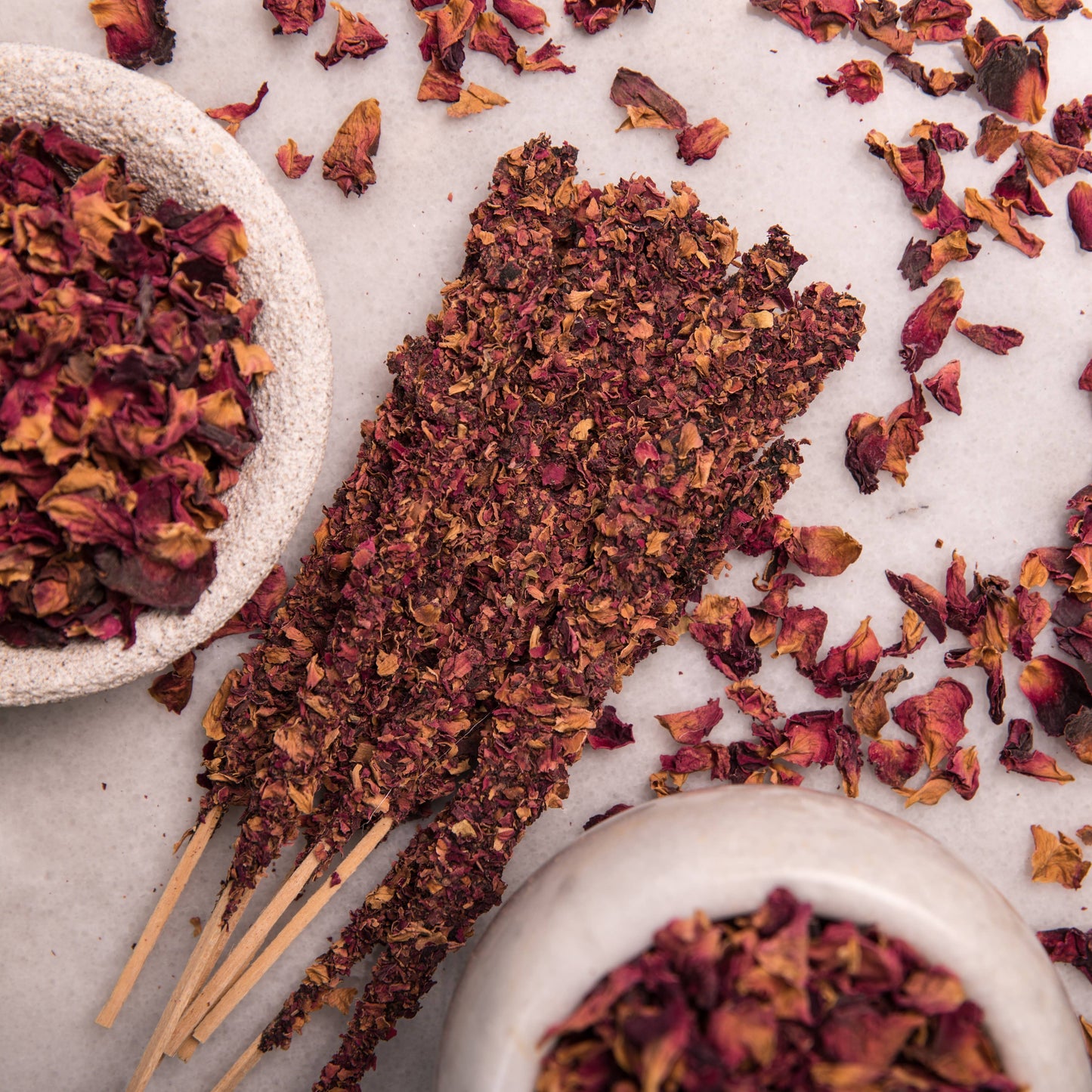 Flowers & Herbs Incense: Calendula & Chamomile