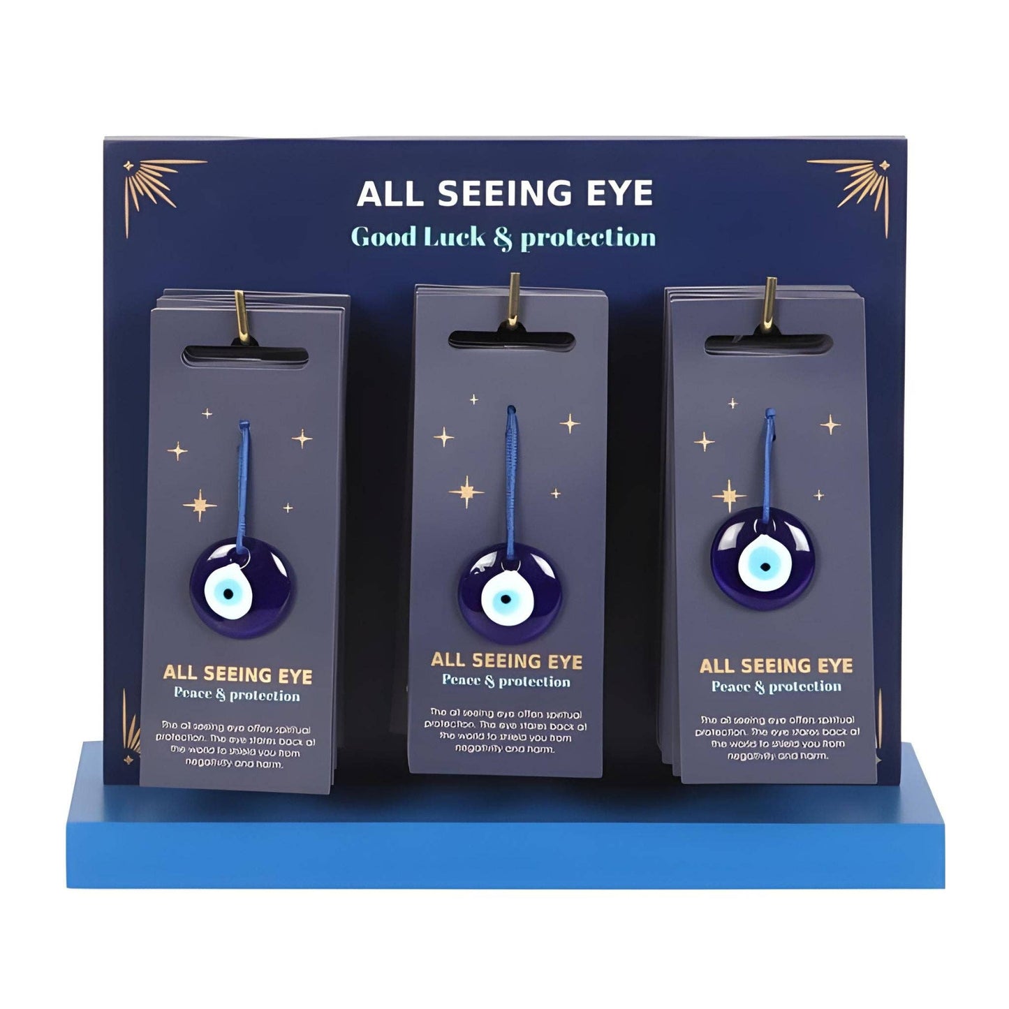 Evil Eye Charm (on card) All Seeing Eye