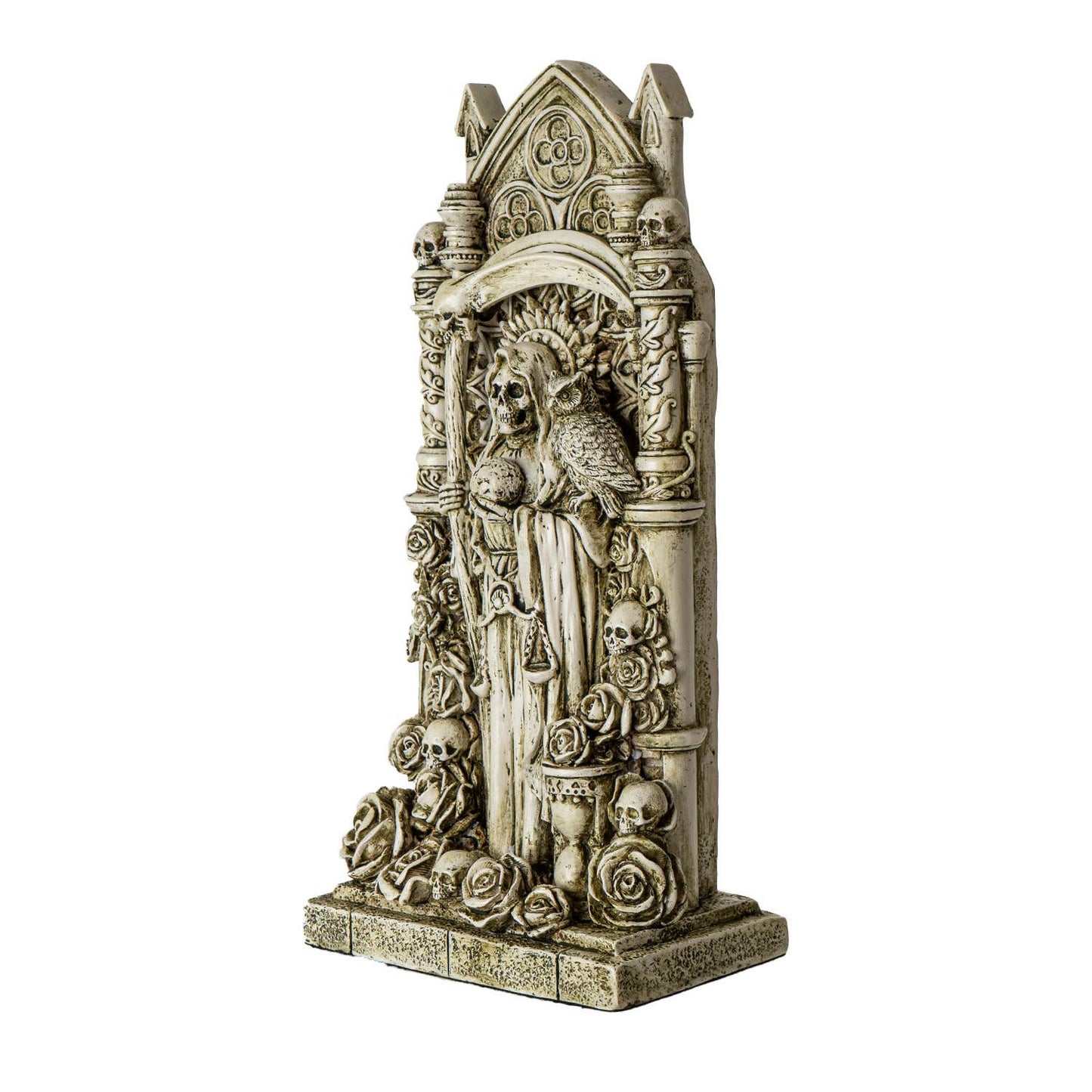 Santa Muerte White Statue