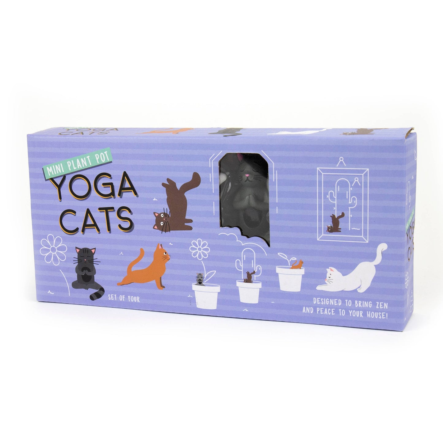 Yoga Cats - Plant Pot Markers