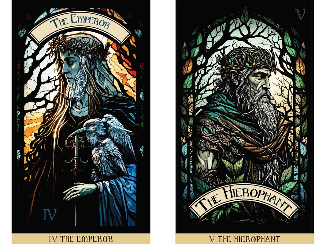 Stained Glass Tarot by James Edward