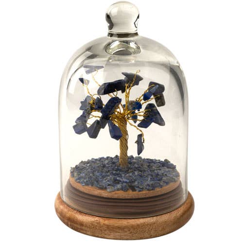 Peridot Wishing Tree in Dome (with Box)