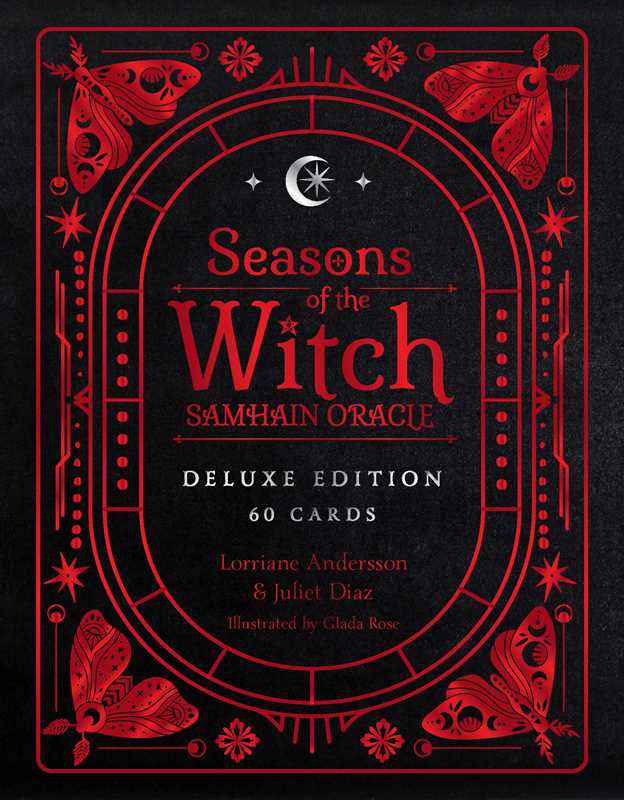 Seasons of the Witch: Samhain Oracle DELUXE EDITION by Lorriane Anderson: Flashcards; 184 pages / English
