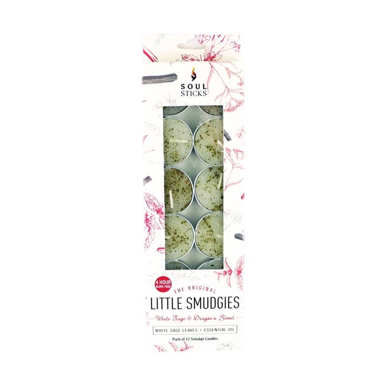 Dragons Blood Little Smudgies Candles 12 Candles Per Pack