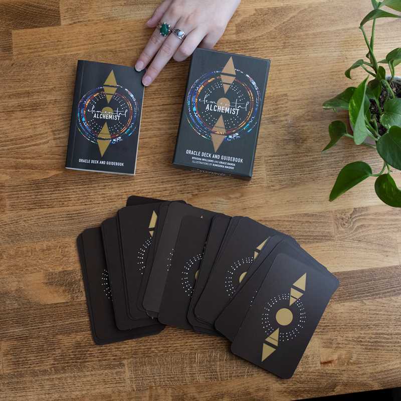 Elemental Alchemist Oracle Deck and Guidebook by Nyasha  Williams