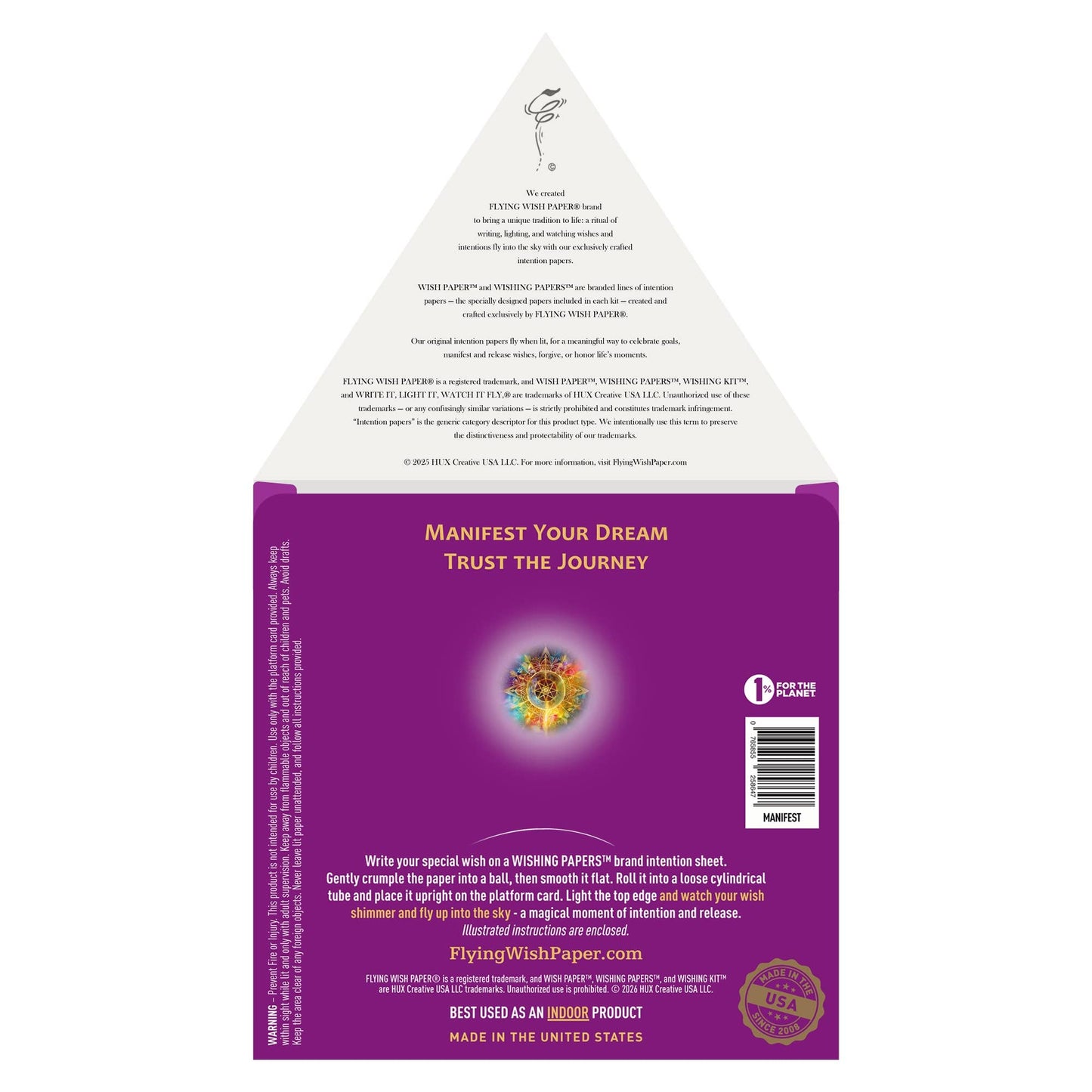 Manifest - Flying Wish Paper® Gift Kit – Abundance & Power
