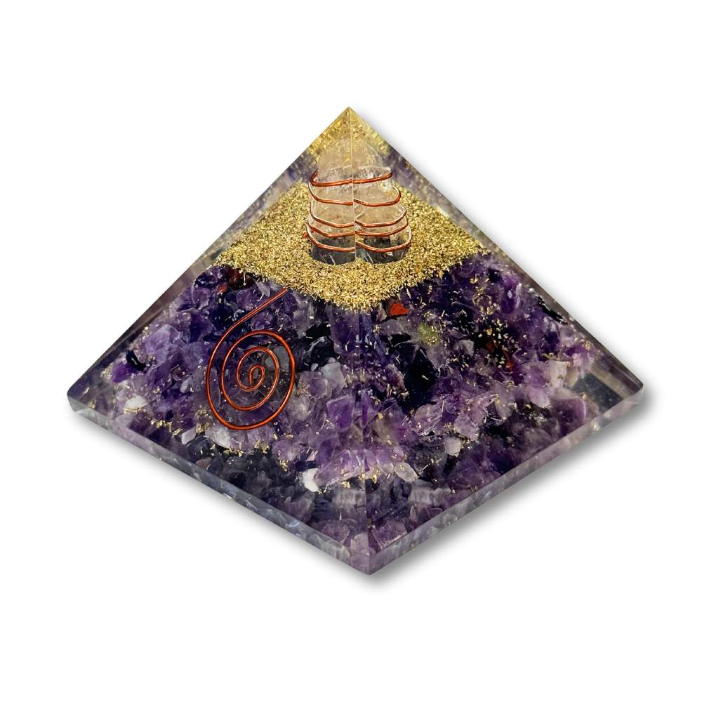 Orgonite Pyramid - Amethyst