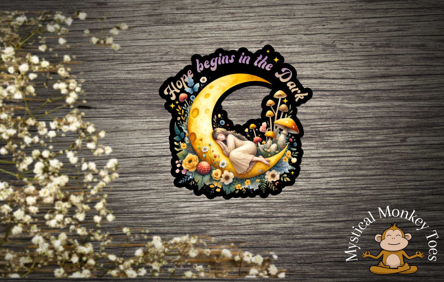 MMT Stickers - Hope Begins In The Dark