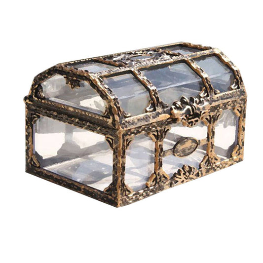 Clear Treasure Chest Gift Box