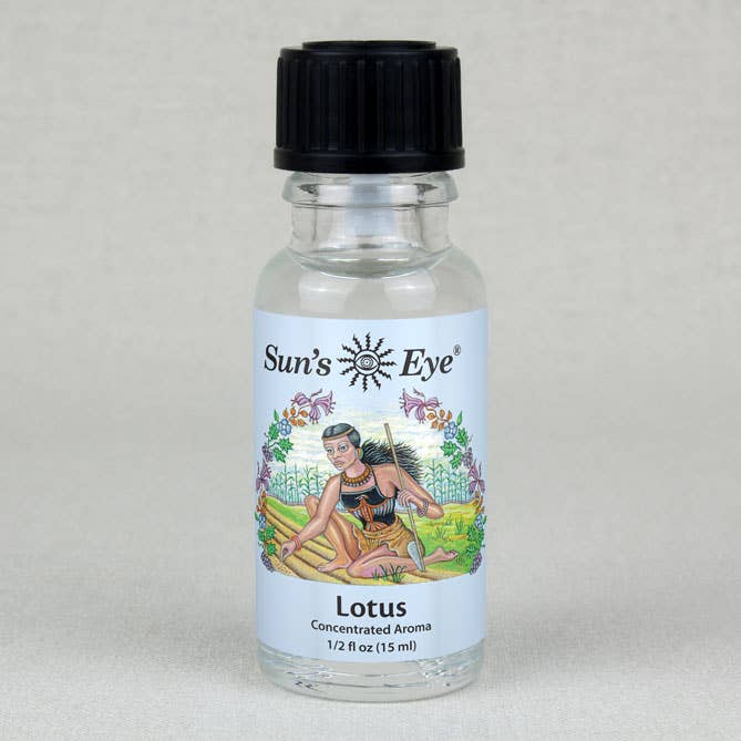 Lotus Fragrance Oil: .5 fl oz - Sun's Eye