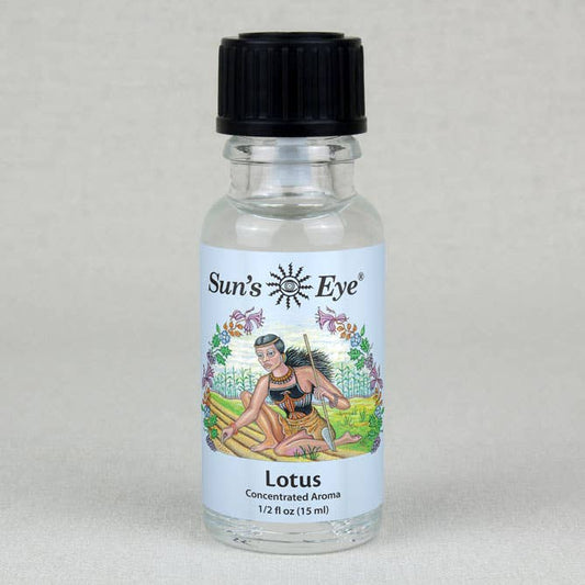 Lotus Fragrance Oil: .5 fl oz - Sun's Eye