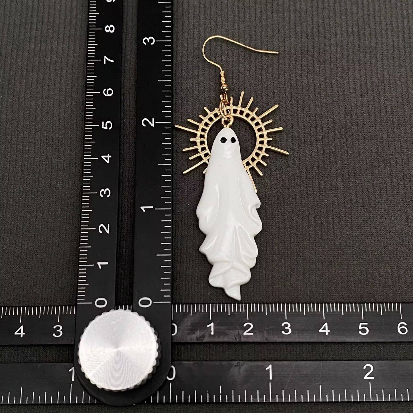 Halloween Jewelry Ghost Dangle Earrings