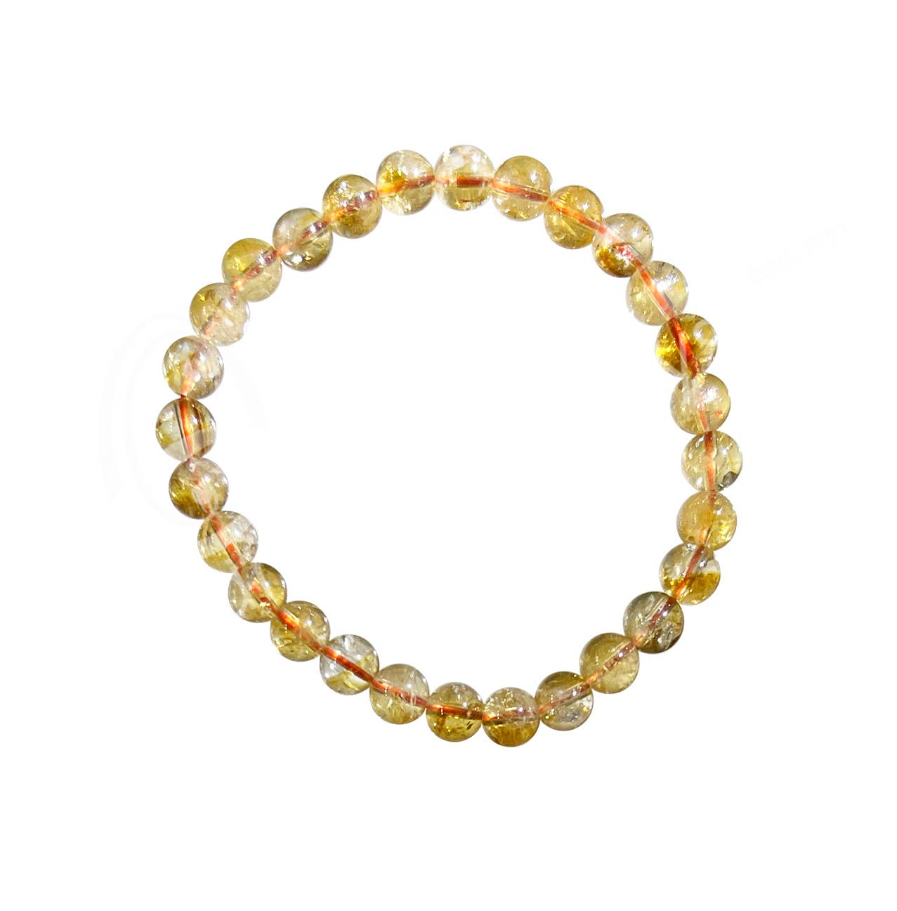BRACELET - CITRINE (6-7 MM) 7.15-7.25"