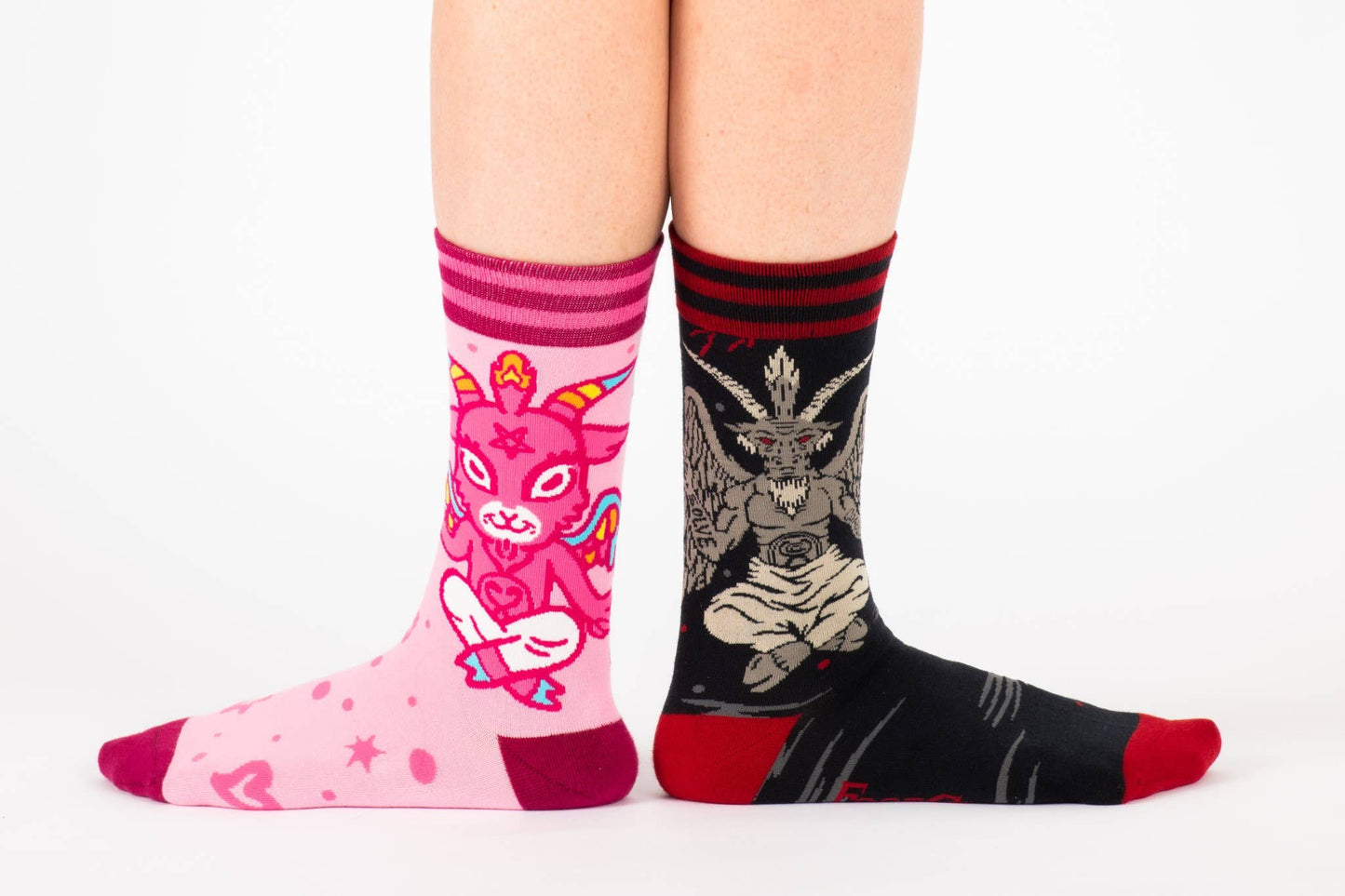 Socks - Foot Clothes - Cute Baphomet