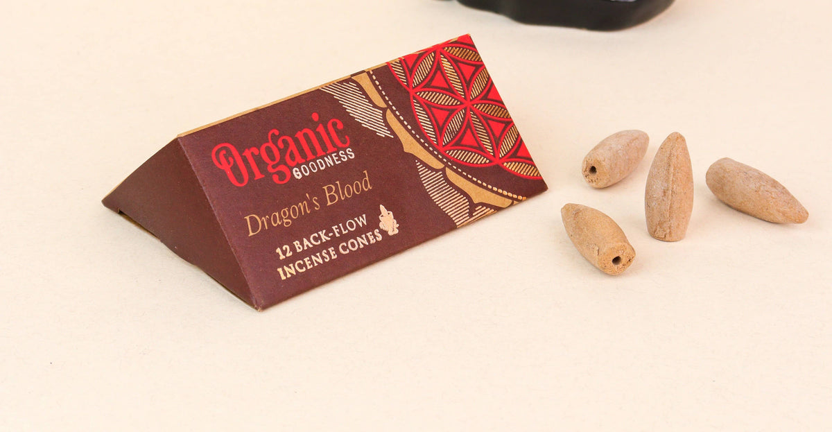 Organic Goodness Backflow Cones - Dragon's Blood