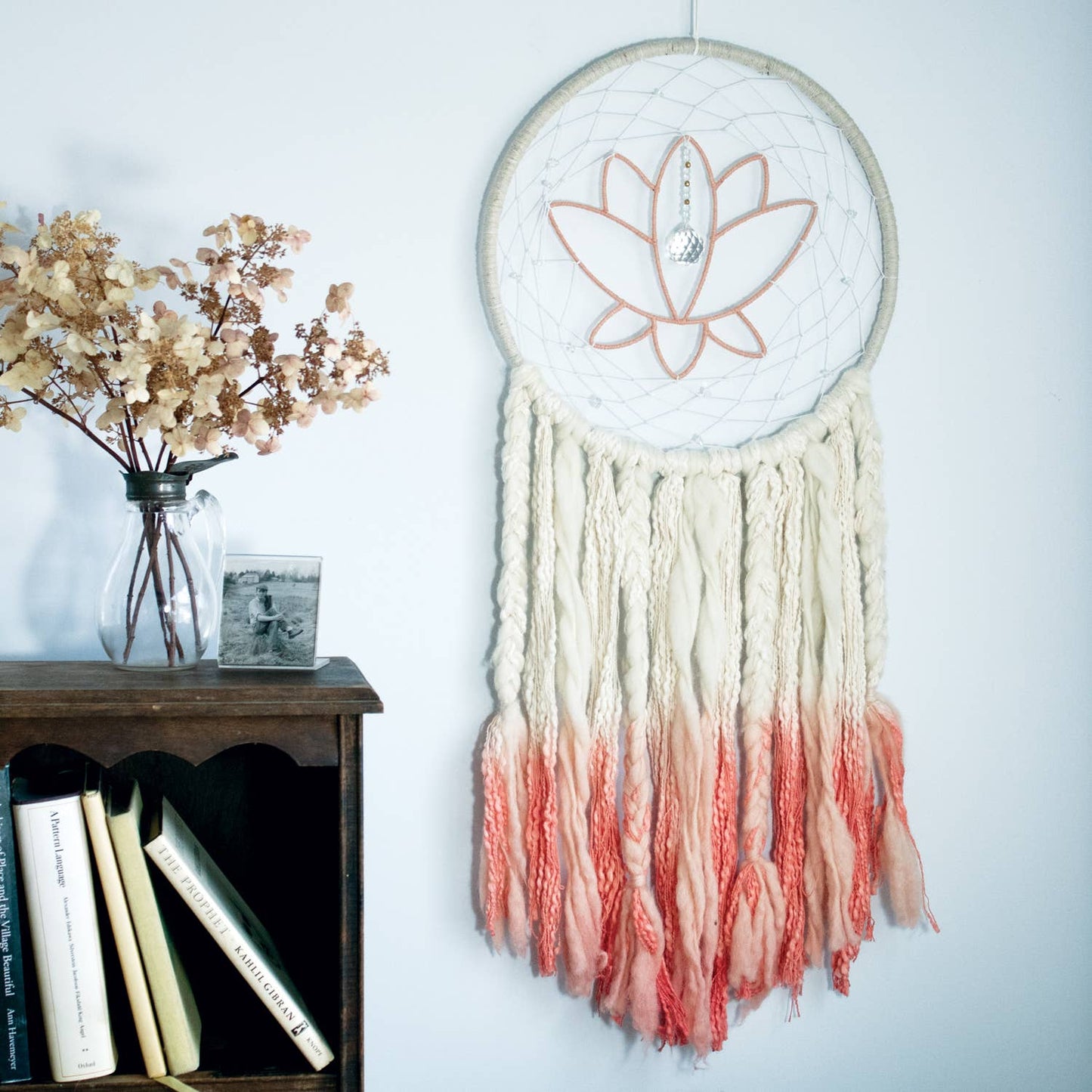 SALE! Was $28.00 - Lotus Wall Decor