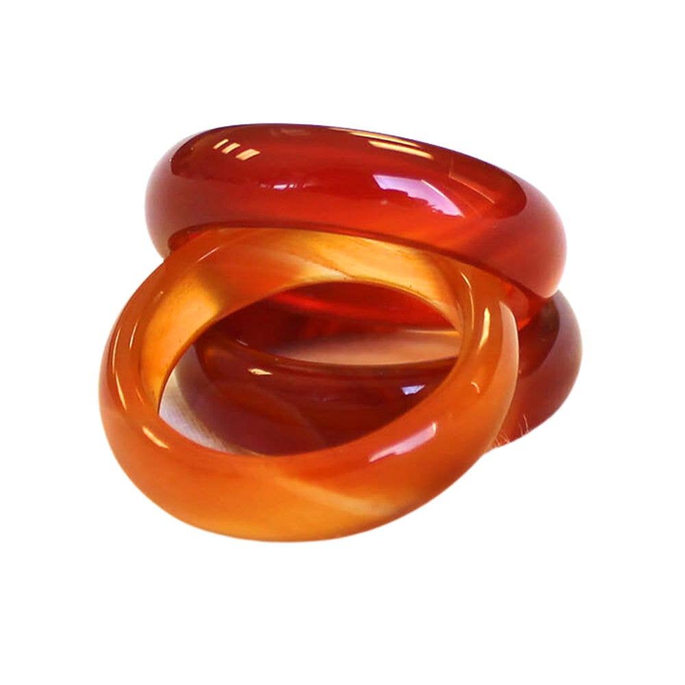 Ring Band - Carnelian