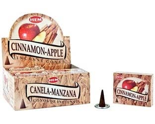 Incense CONES - HEM Cinnamon Apple