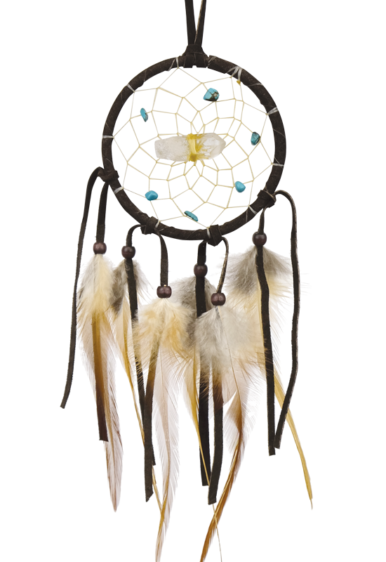 Dream Catcher - Dark Brown Vision Seeker: 3"