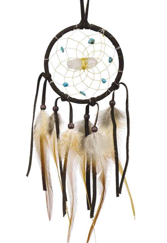 Dream Catcher - Dark Brown Vision Seeker: 3"