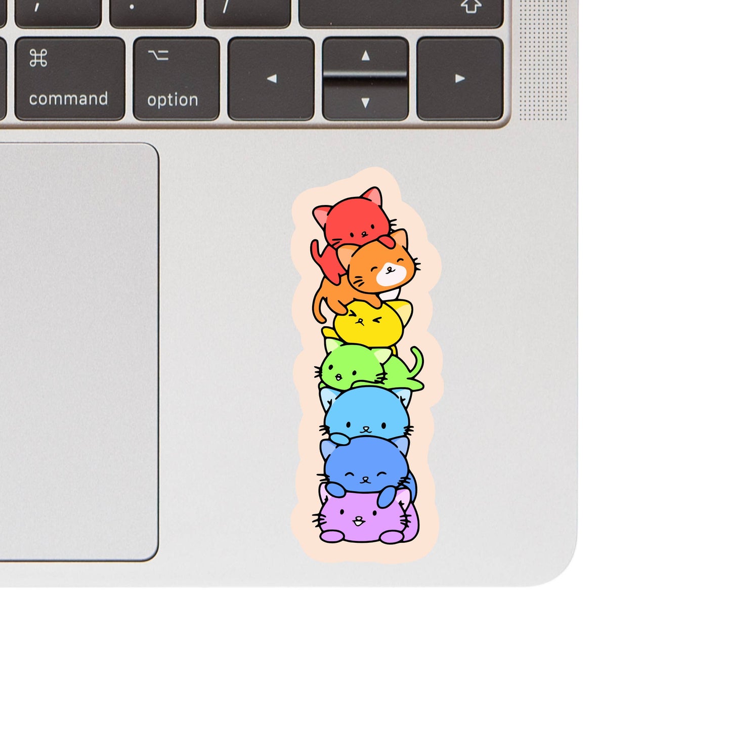 LGBTQ Kitty Pride Rainbow Cute High Quality Vinyl Sticker
