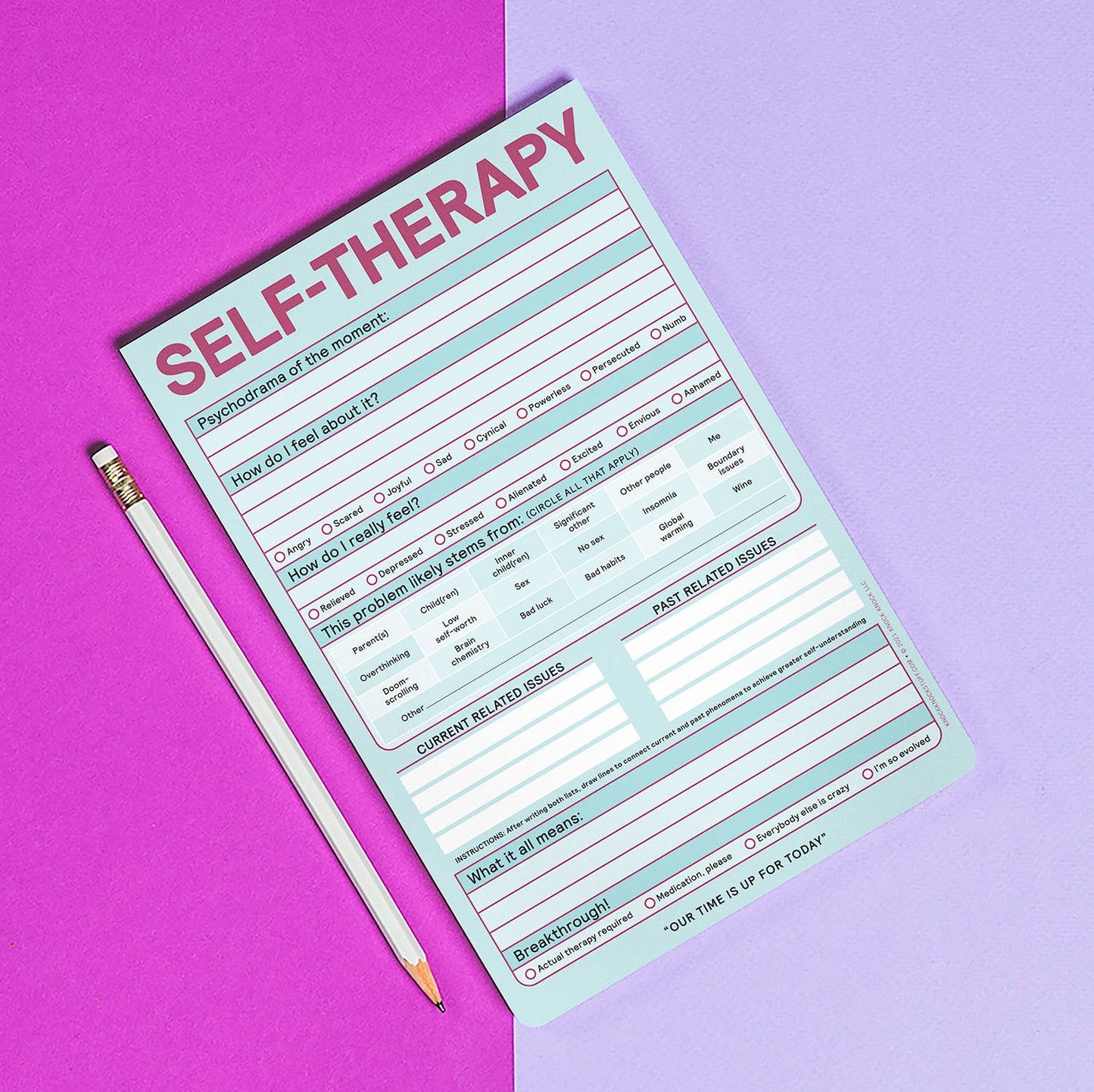 Self-Therapy Pad (Pastel Version)