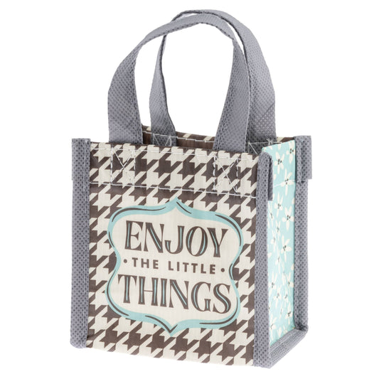 Gift Bag - Karma Recycled Tiny - Houndstooth