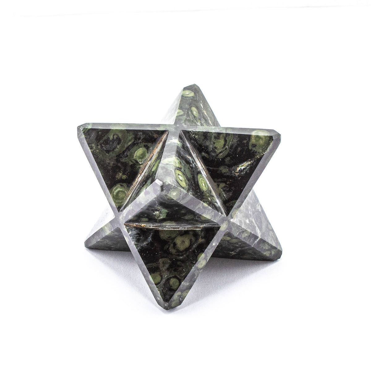 Gemstone Merkaba Large: Ruby Matrix