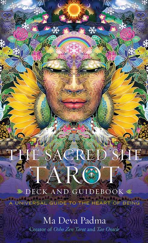 Sacred She Tarot Deck and Guidebook by Ma Deva Padma