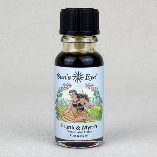 Frank & Myrrh Oil: .5 fl oz - Sun's Eye