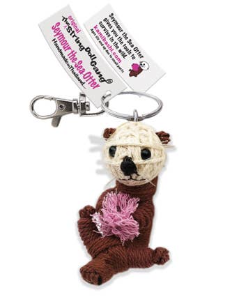 String Doll - Seymour the Sea Otter Keychain