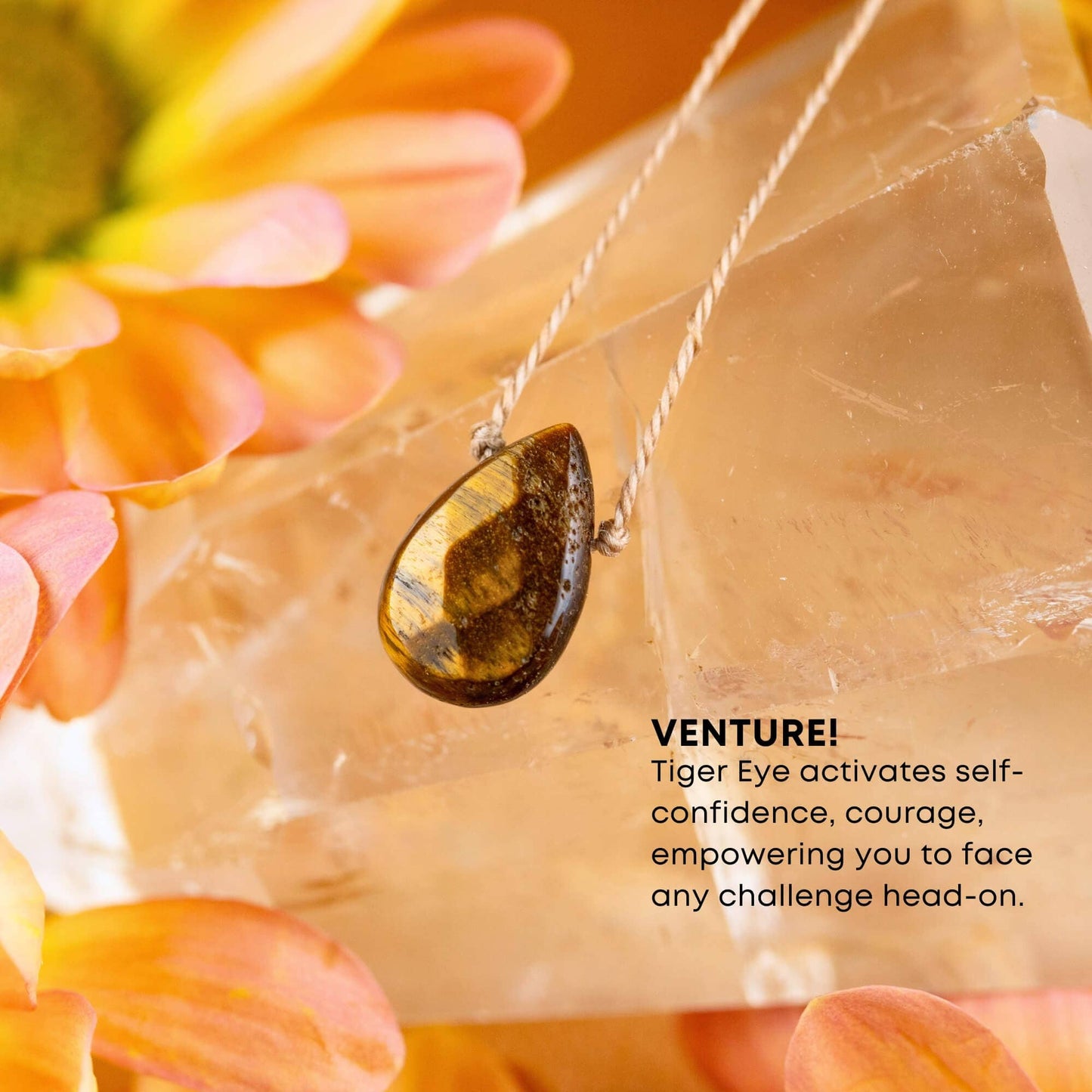 Tiger Eye Wild & Wonderful Outdoor Necklace for Venture