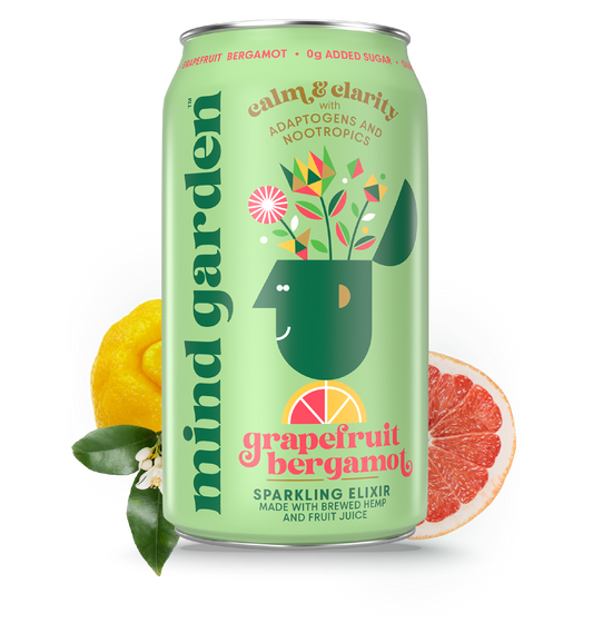 Mind Garden Adaptogen Grapefruit Bergamot Drink