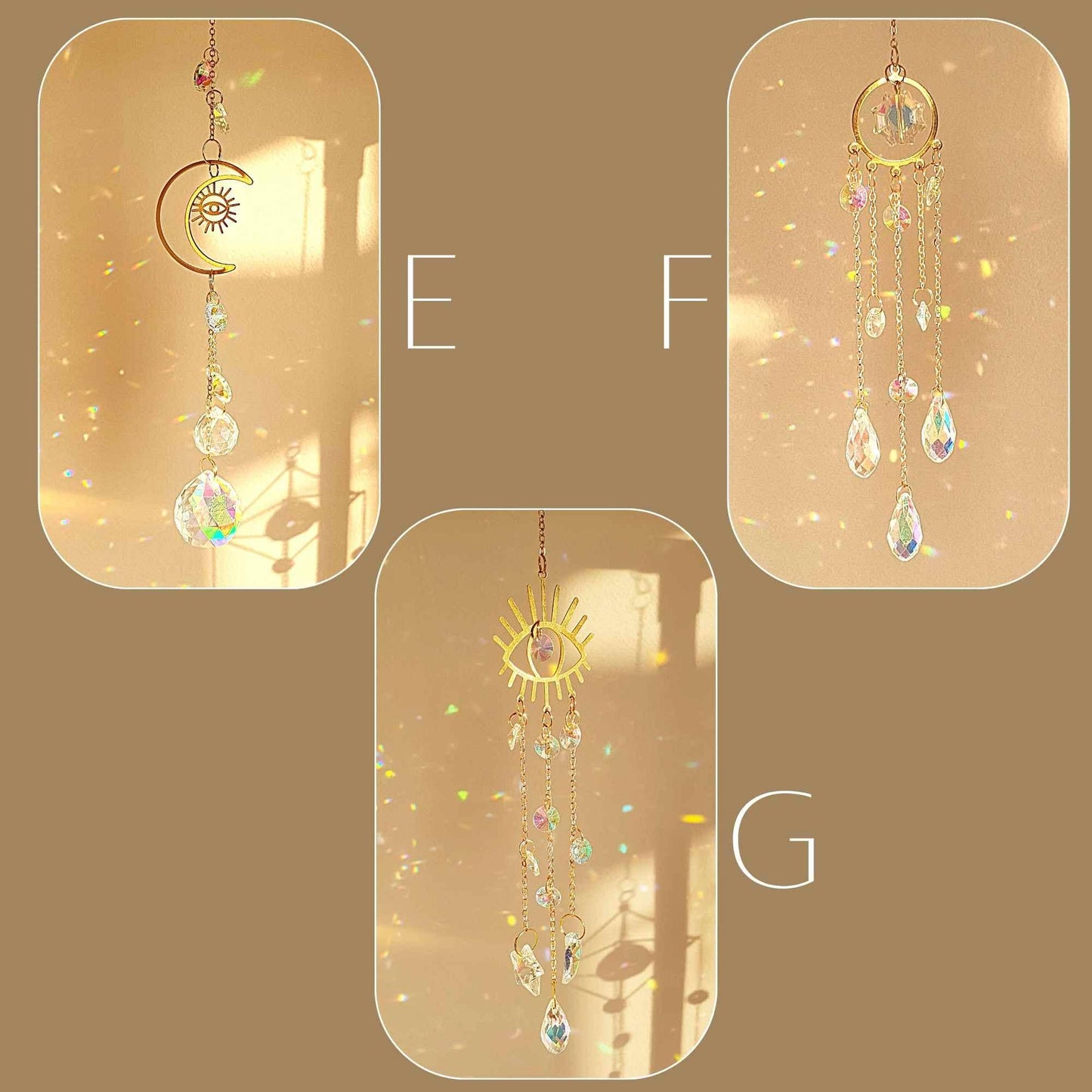 Fairy Lights Suncatcher: C