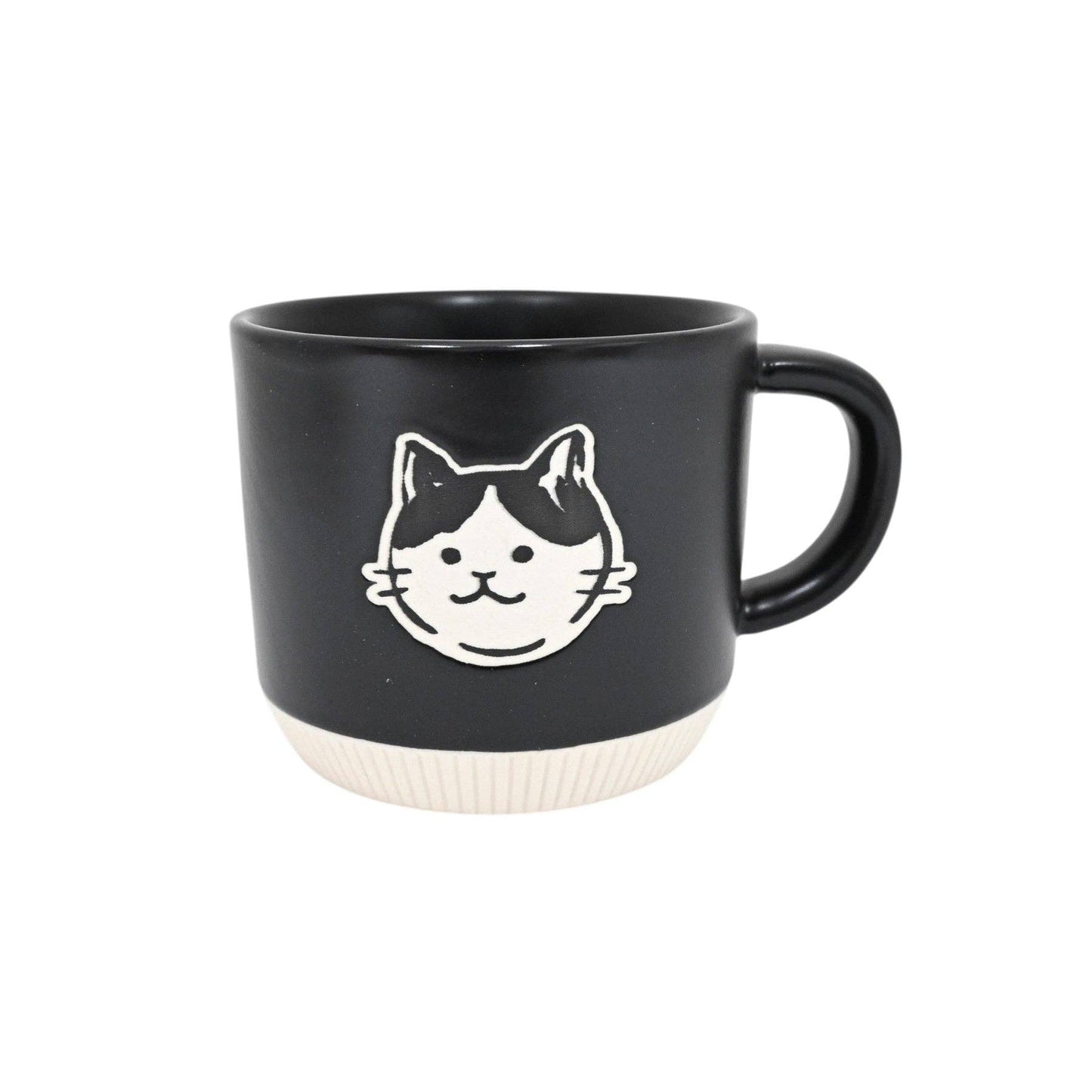 7oz 3"H Coffee/Tea Mug Cat Black (6/48)