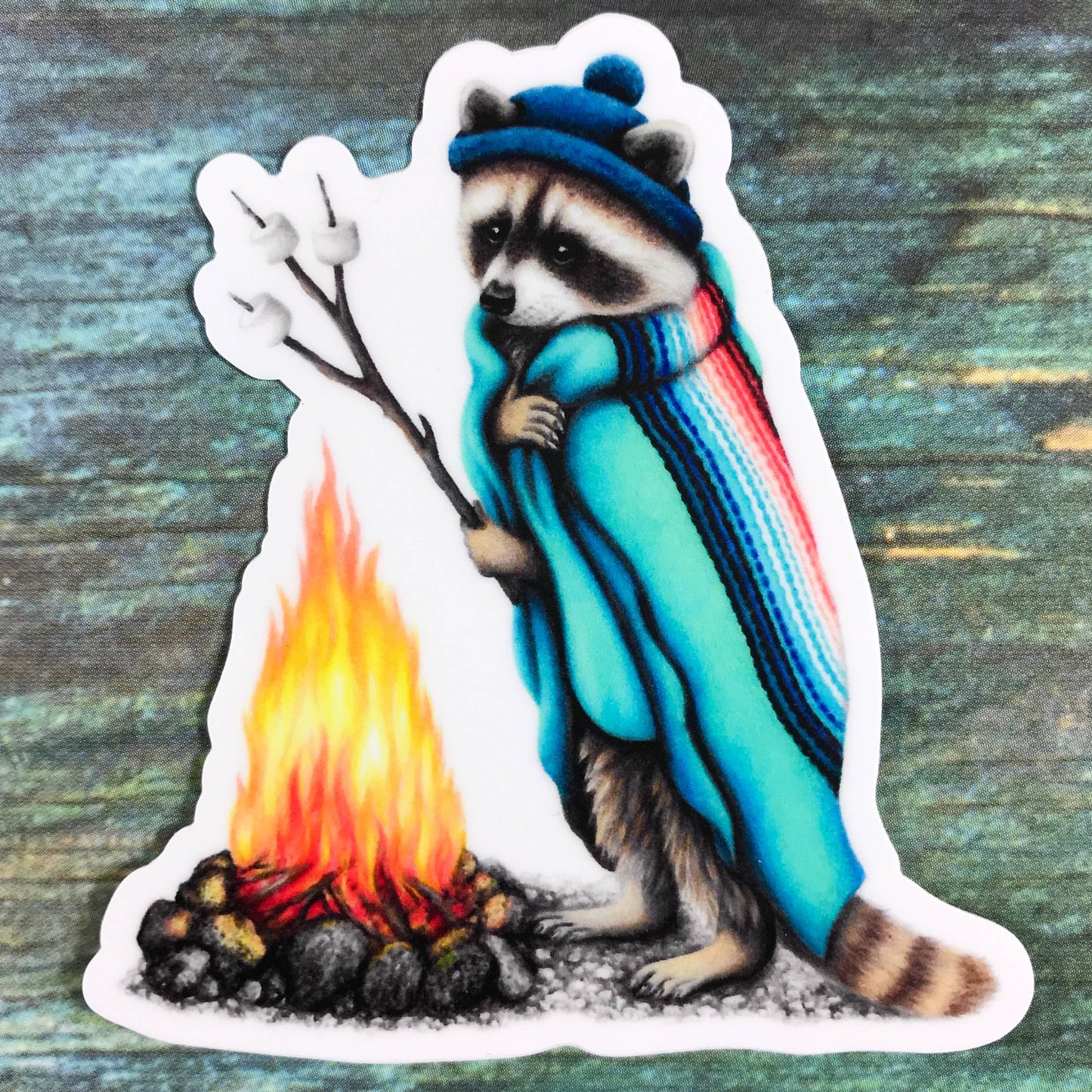 Stickers - Abundance Illustration - Raccoon