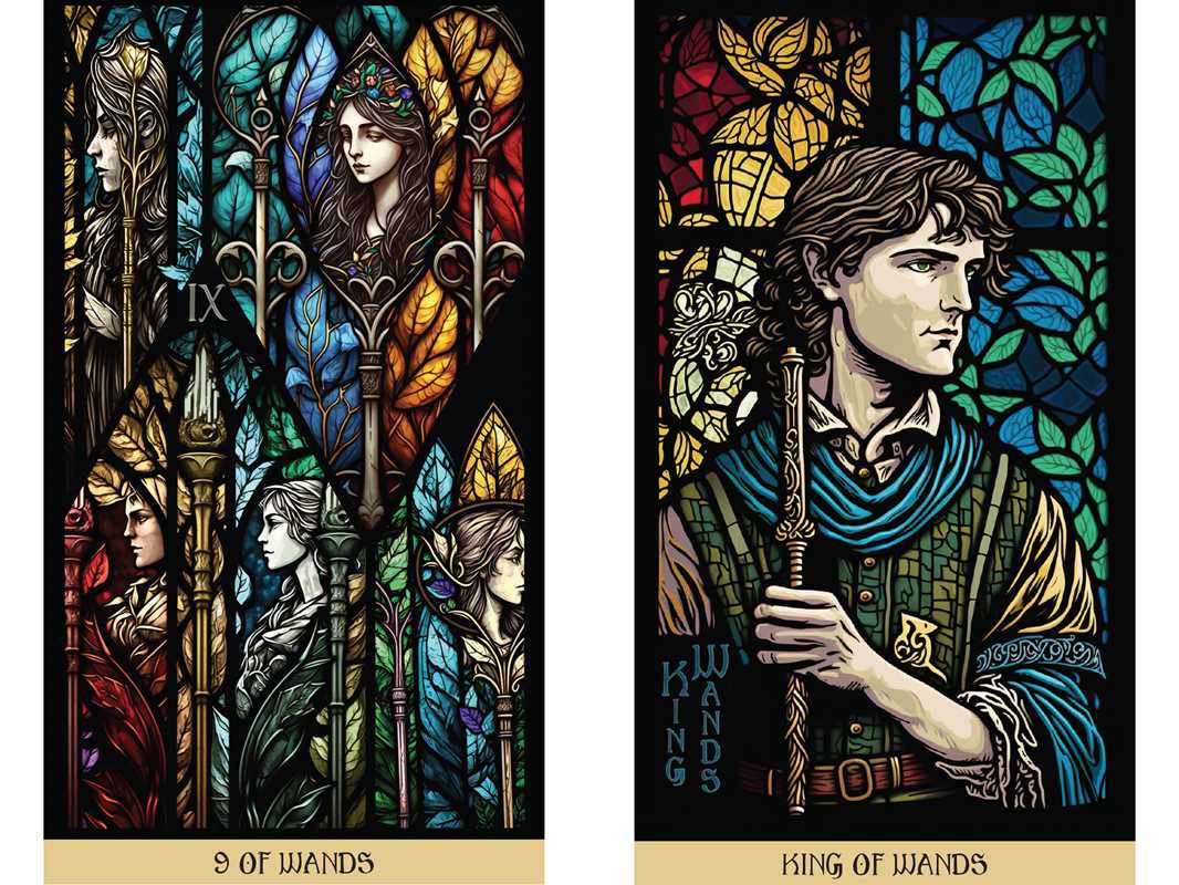 Stained Glass Tarot by James Edward