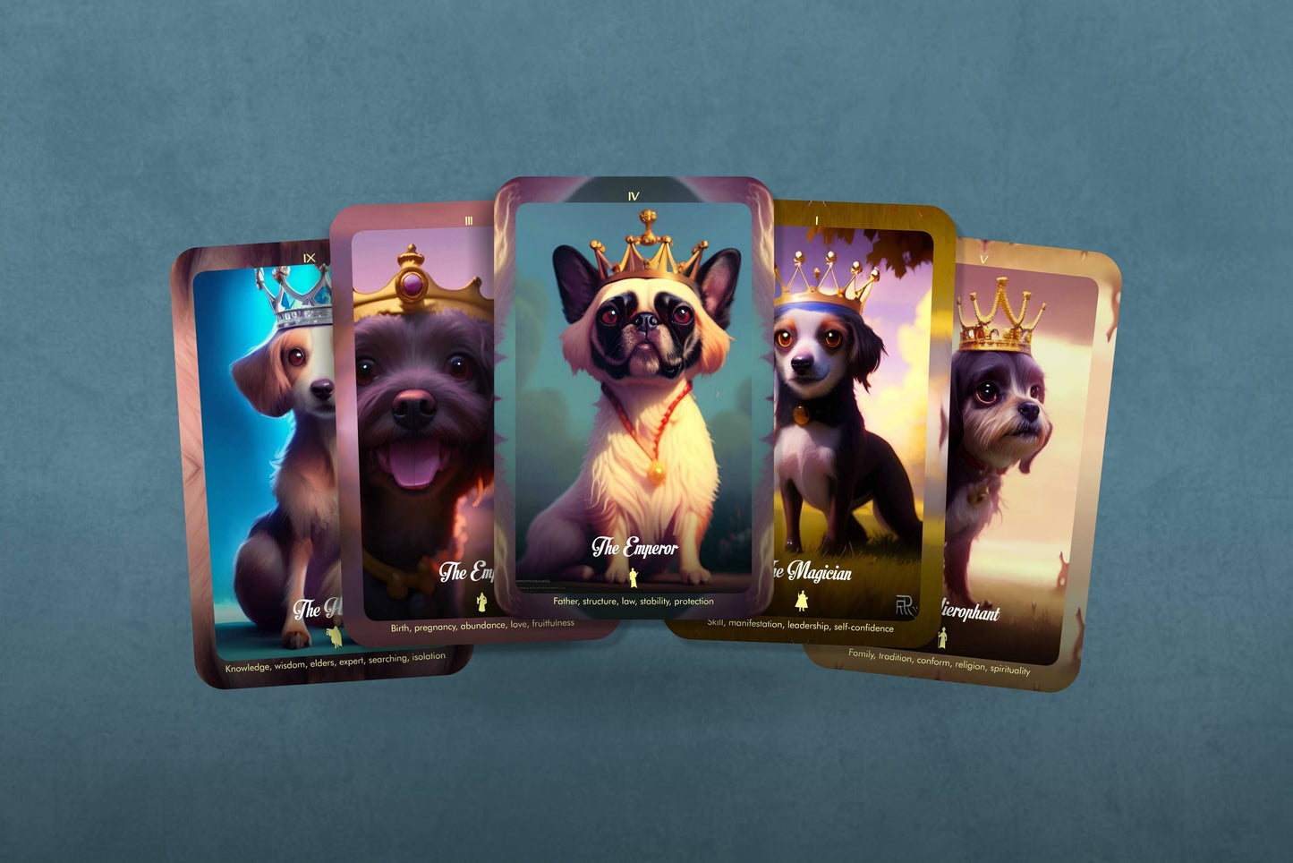 Royal Dogs Tarot - Major Arcana