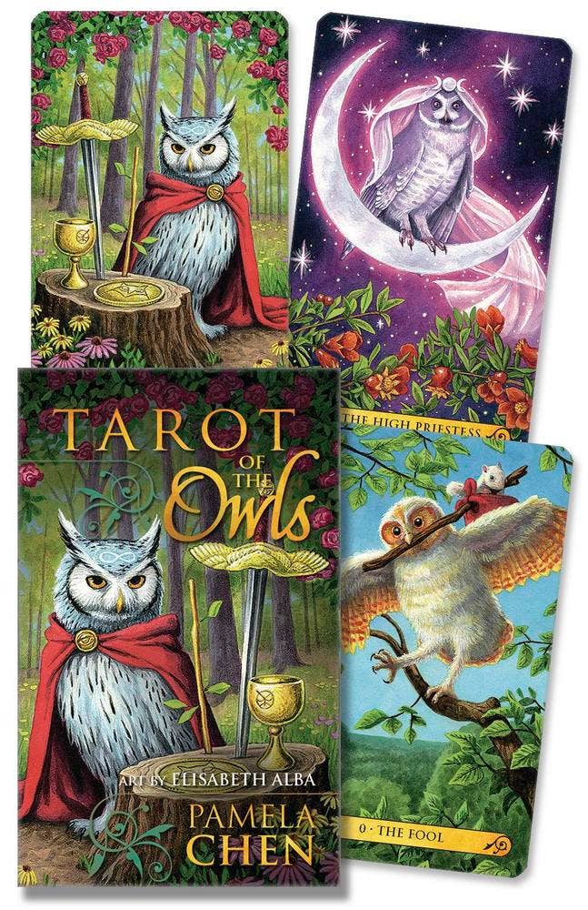Tarot Of The Owls Mini Deck