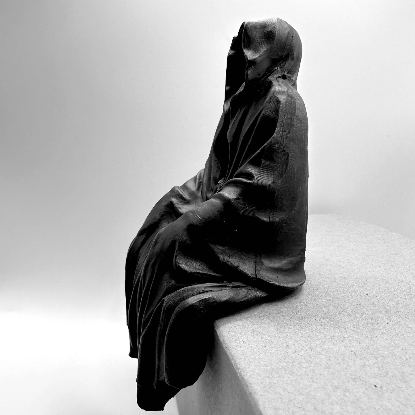 Grim Reaper Statue - Sitting