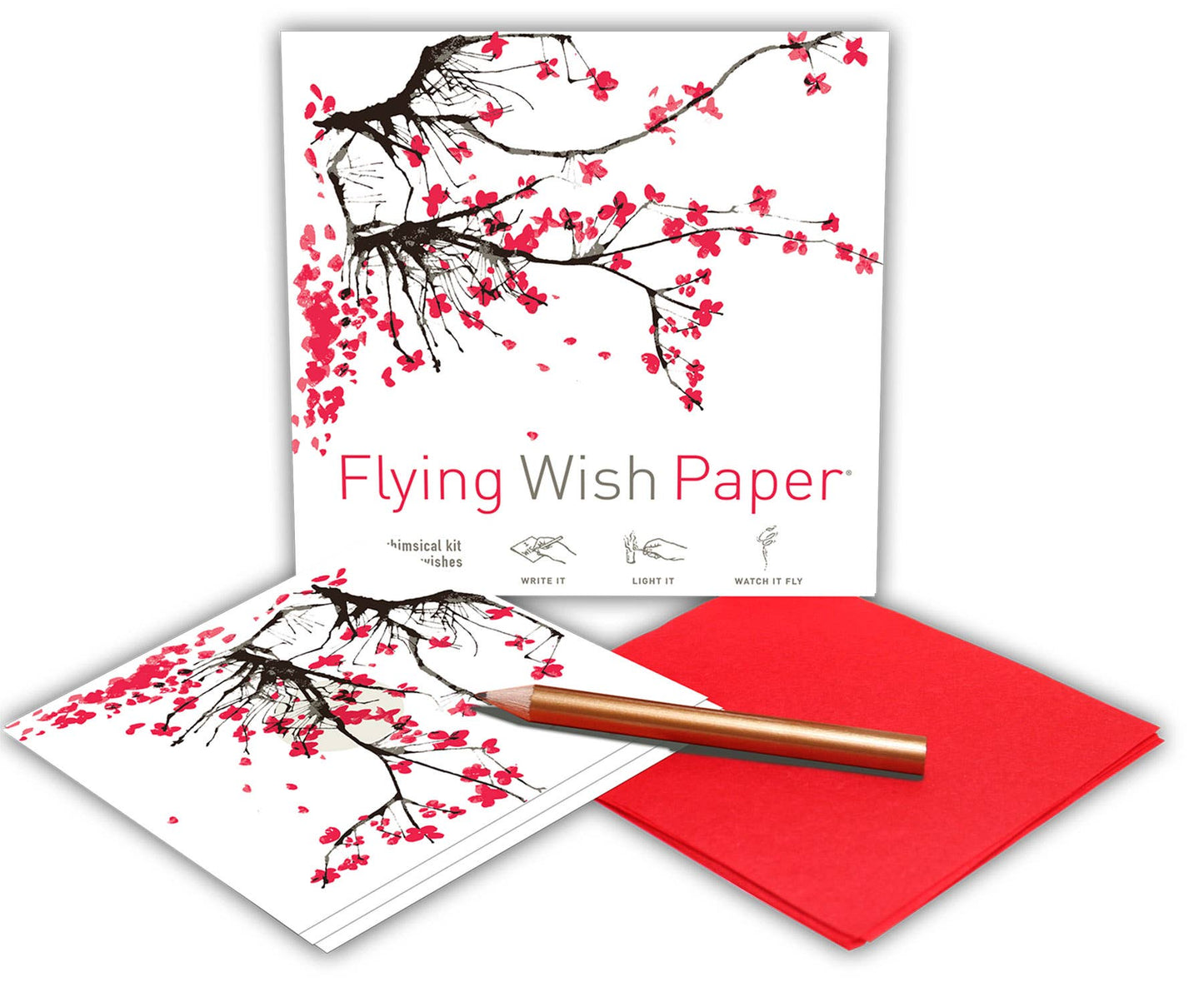 Flying Wish Paper - Sweet Hearts / Mini Kit / 15 WISH PAPER™ + Accessories (Not pictured)