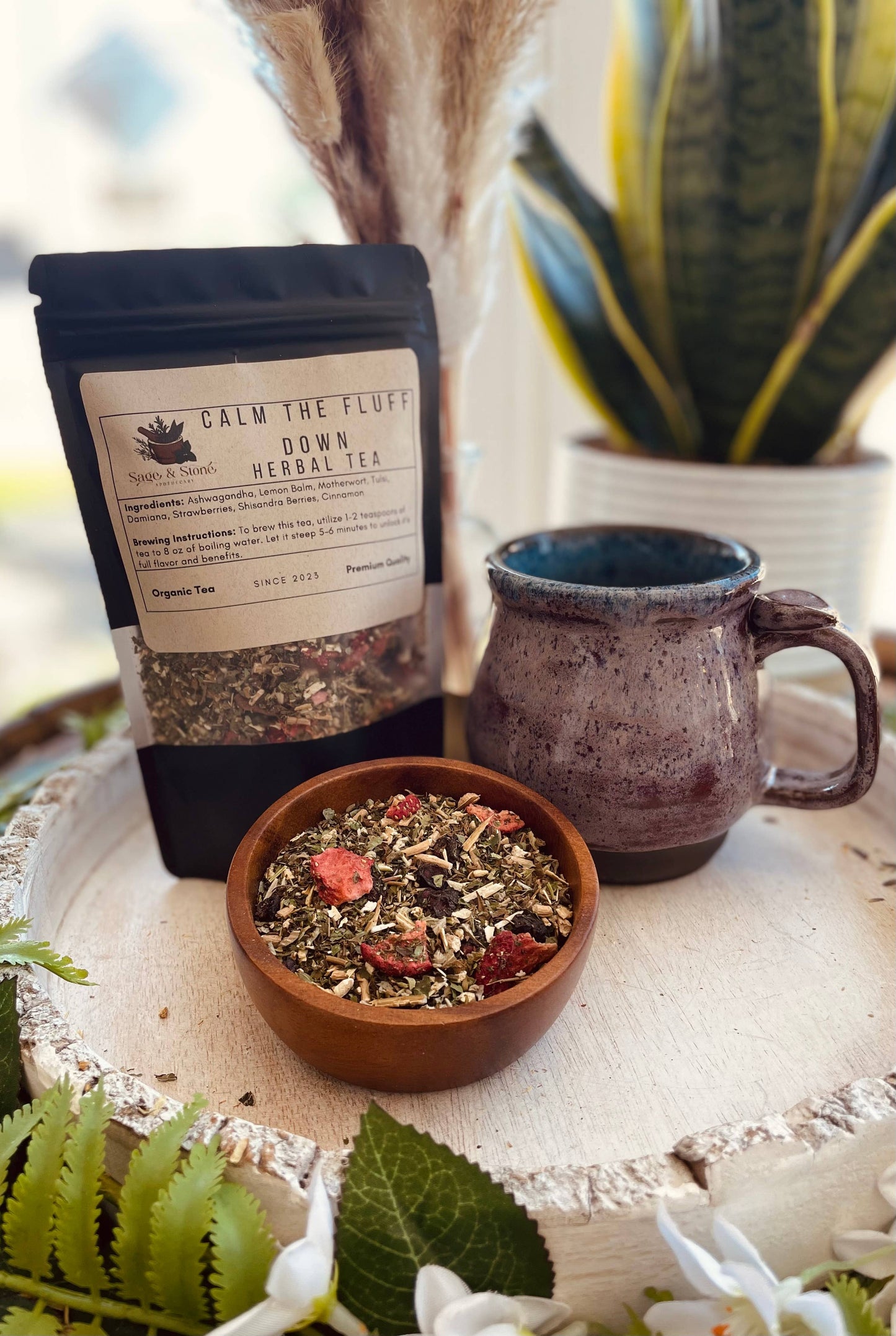 Calm The Fluff Down Tea: 1.5oz