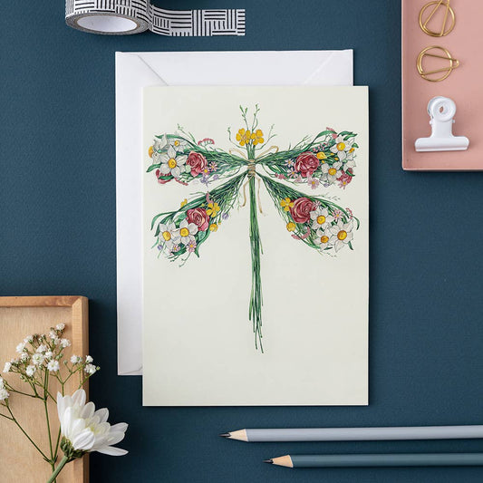 Greeting Card - DM Collection - Dragonfly