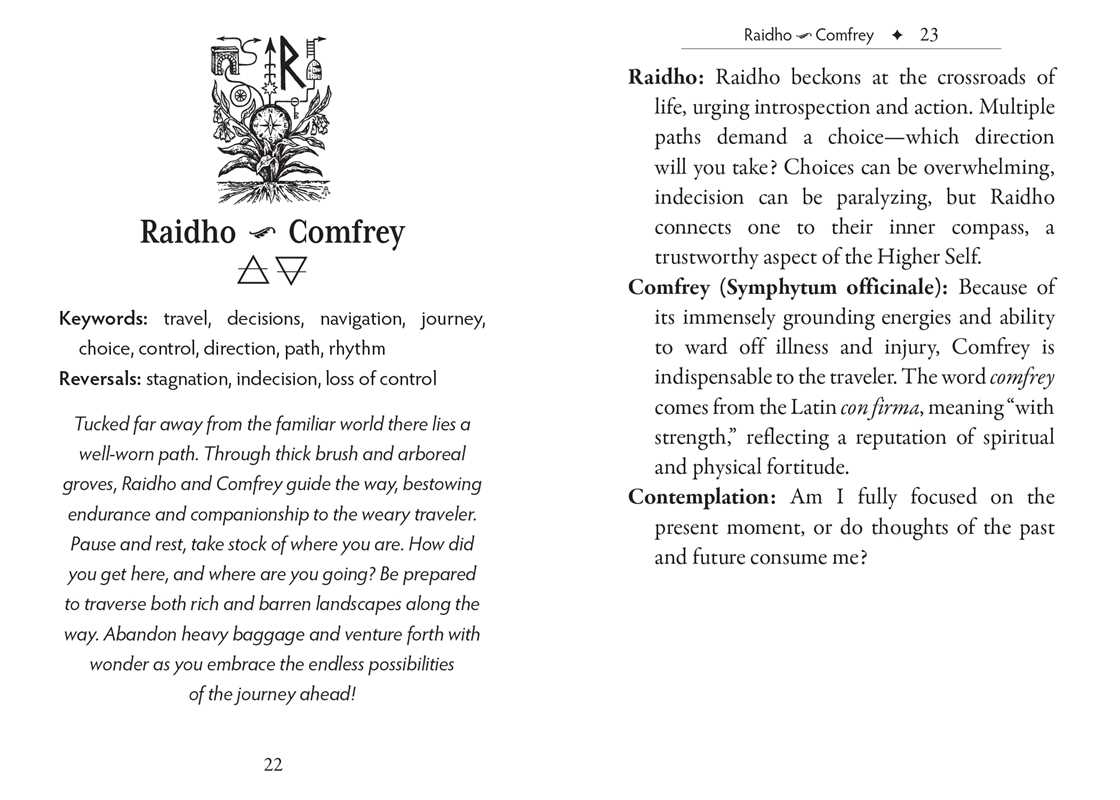 Runes and Roots Oracle by Nicolette Miele